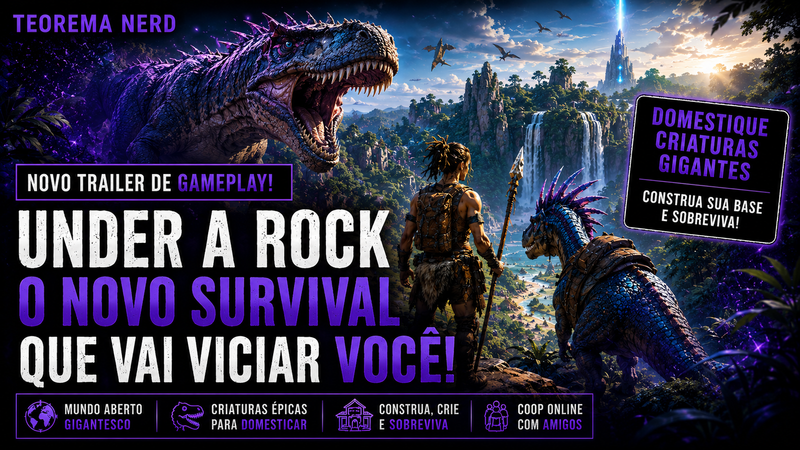 Novo trailer de survival em mundo aberto deixou jogadores COMPLETAMENTE obcecados