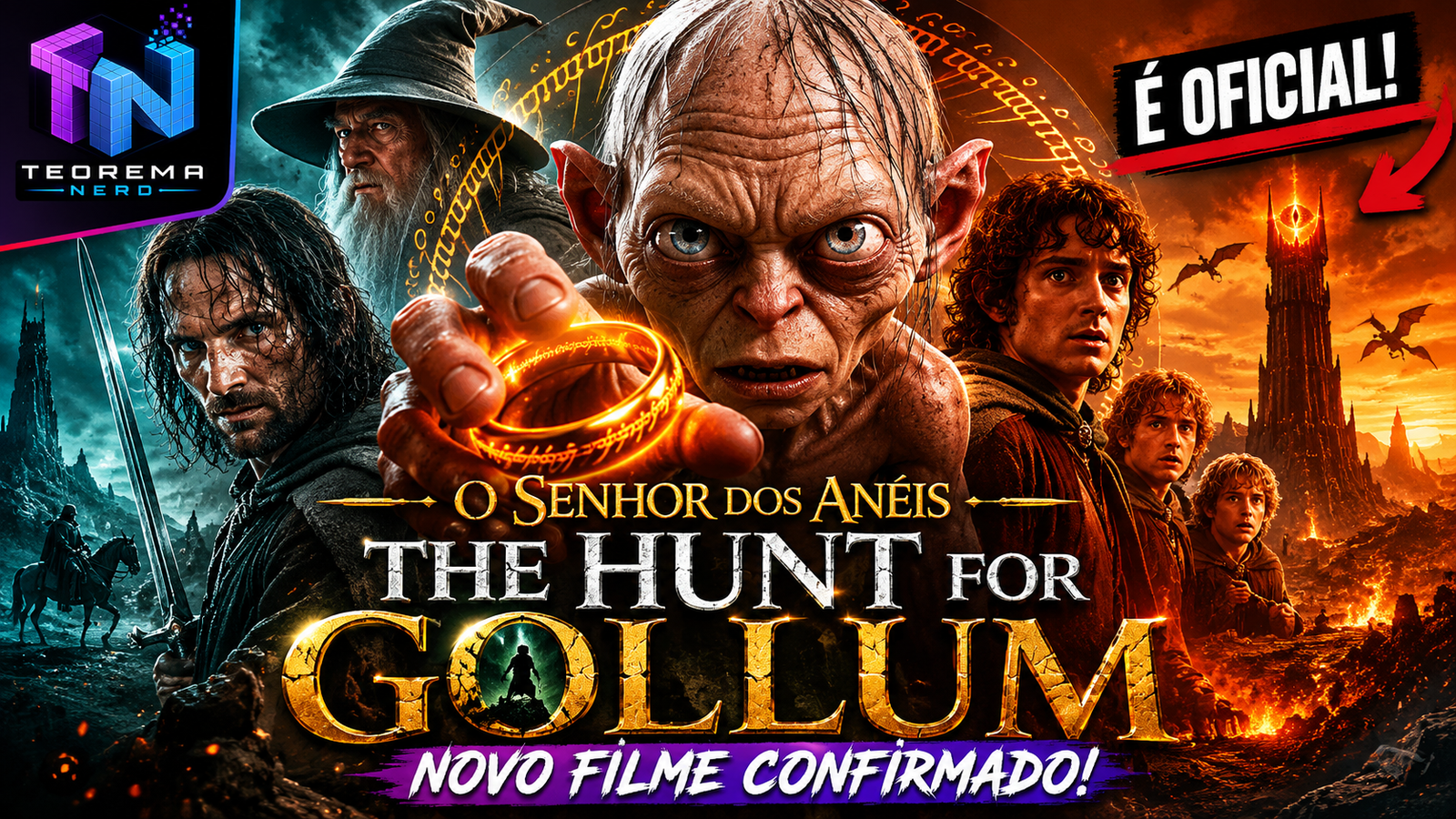 O Senhor dos Anéis Está de Volta: Tudo Sobre “The Hunt for Gollum” e o Novo Filme “Shadow of the Past”